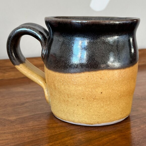 Cold Mountain Pottery "City Brew Coffee Mug 100% Montana" Billings 2004 Handmade - Picture 3 of 12